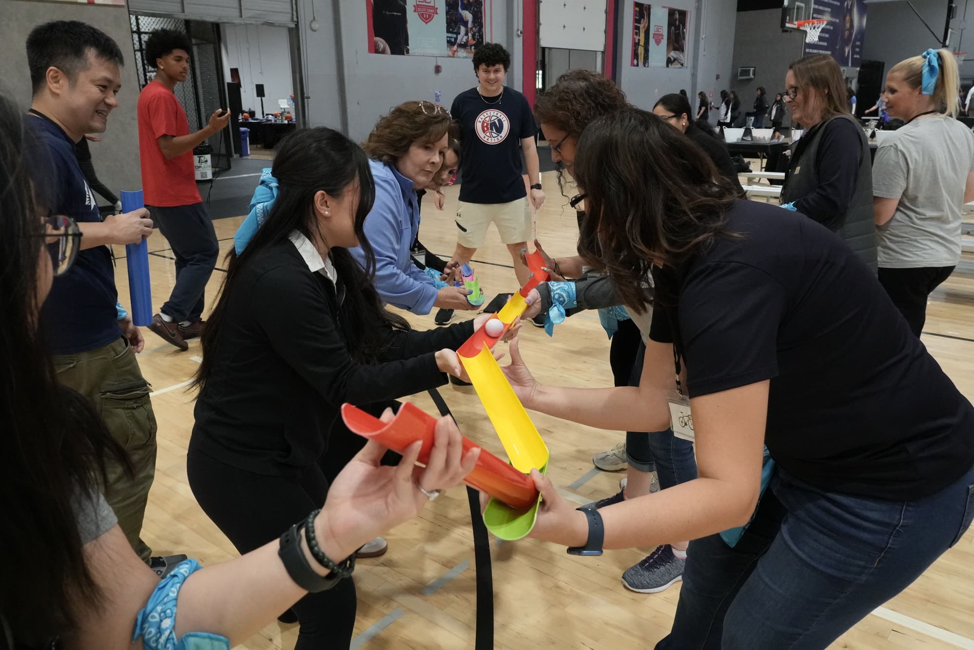 Corporate team building at Ultimate Fieldhouse